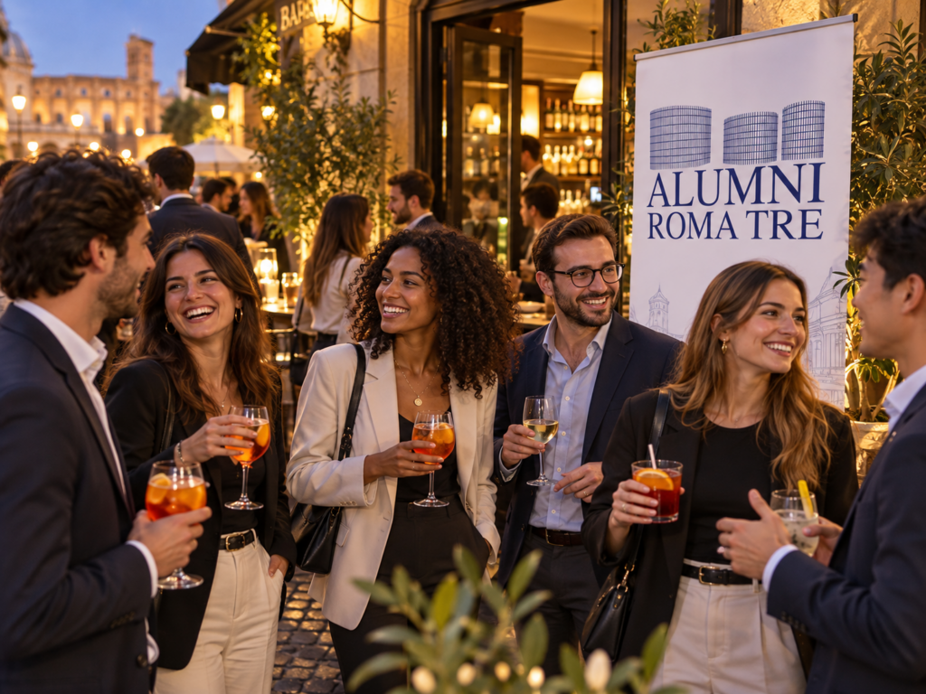 Apericena Alumni giovedì 1° ottobre presso Städlin, Roma